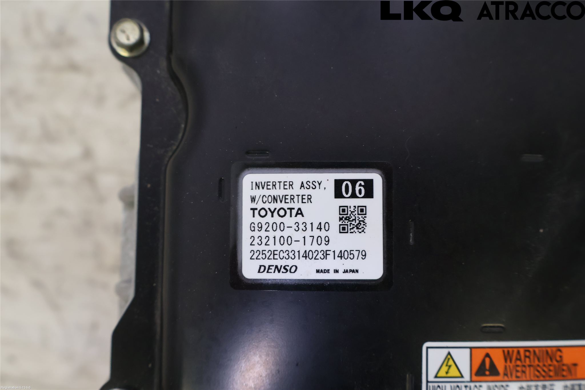 Lexus ES 250/300/330 Inverter Hybrid