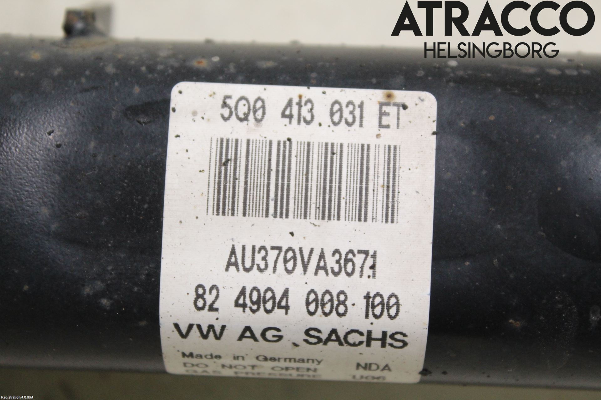 Audi A3/S3 8V 13-20 Fjäderben Fram Vänster