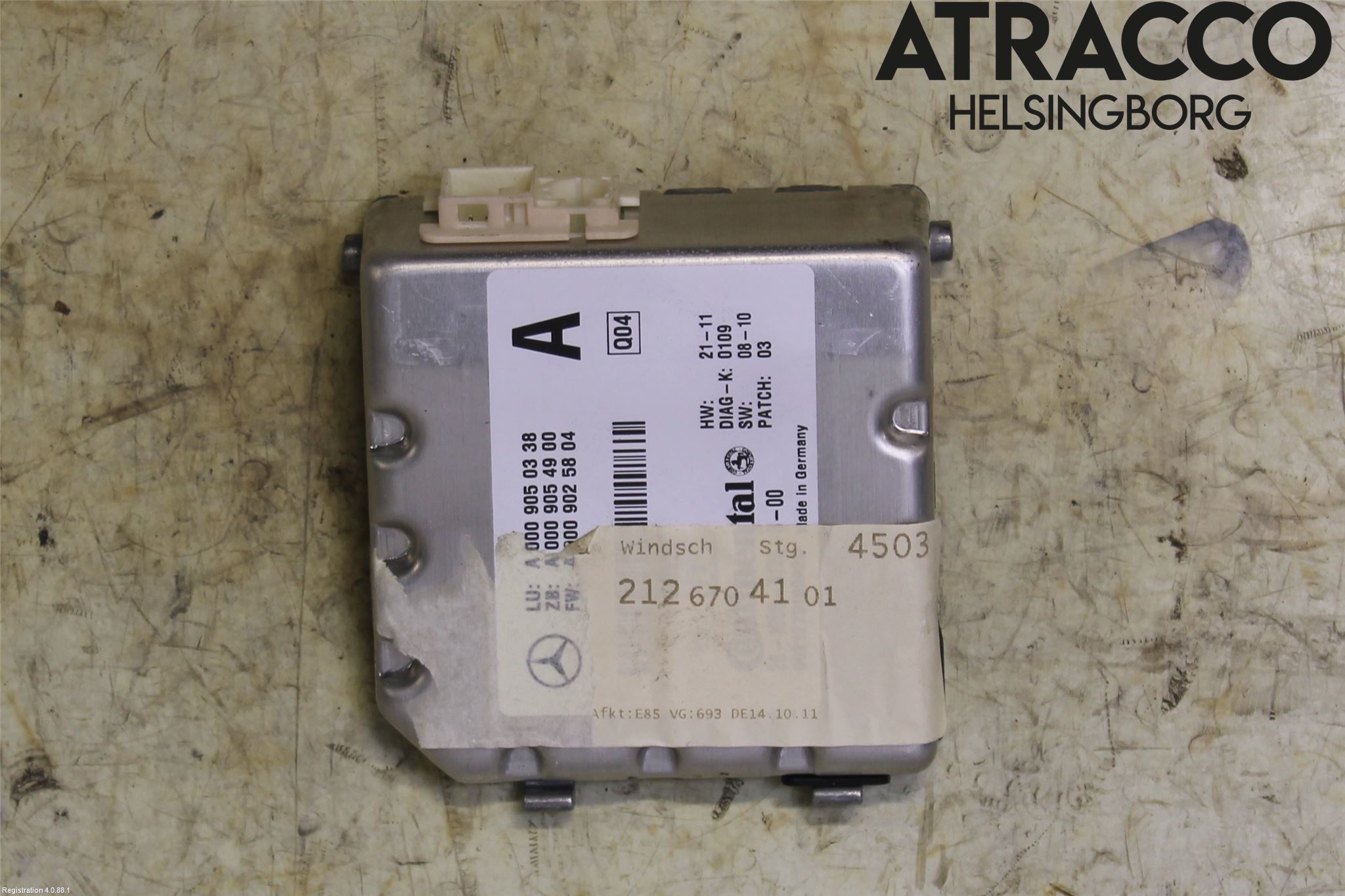 Mercedes-Benz MB E-KLASS (W212) 09-16 Sensor Aktivt Kollisionsskydd