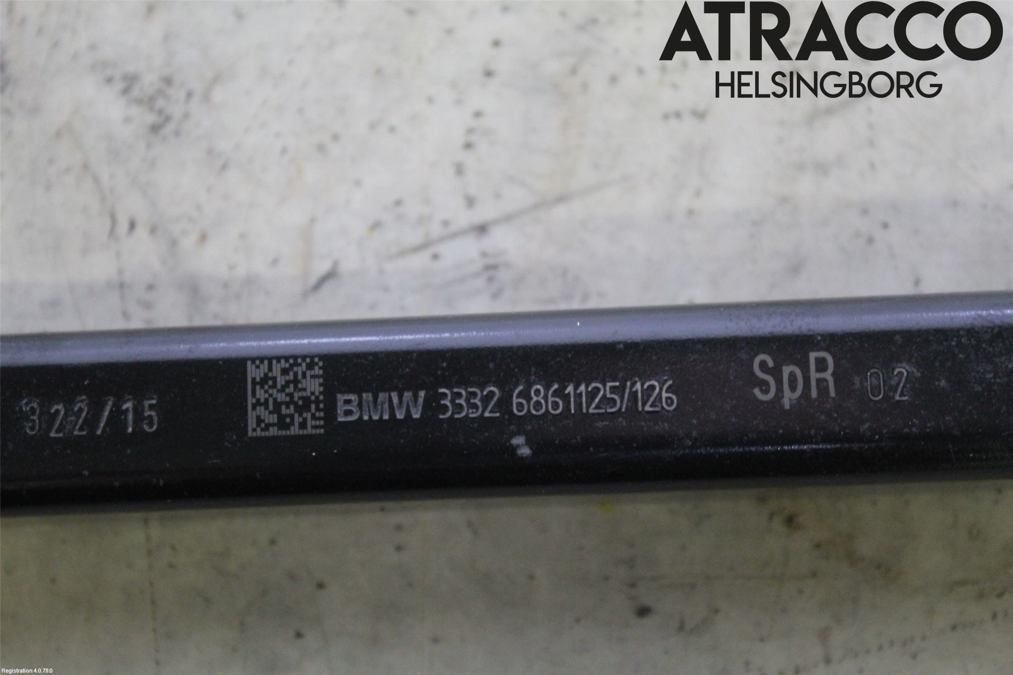 BMW 5 G30/G31/F90 17-23 Bärarm Bak Övre Höger
