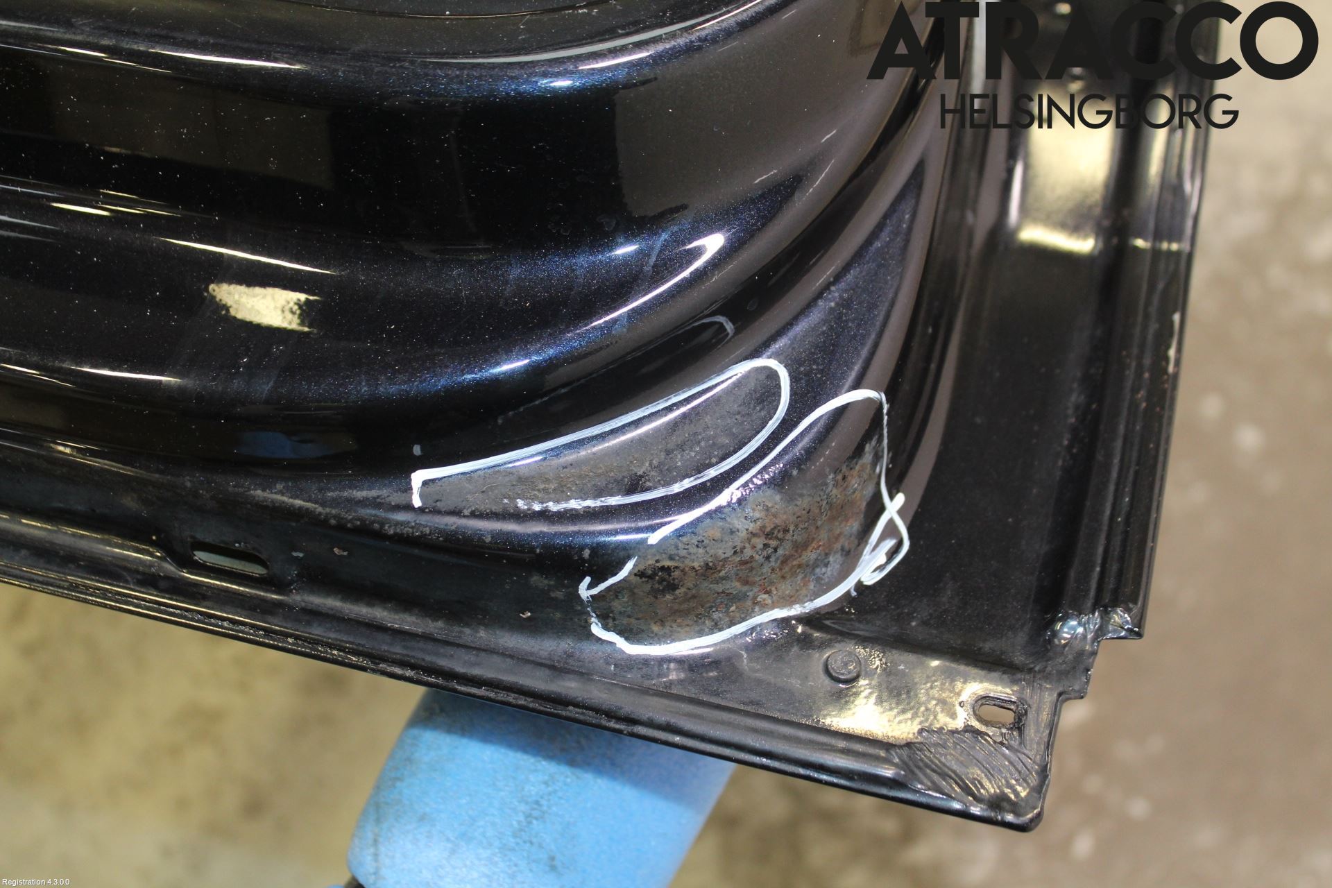 Volkswagen VW PASSAT 11-14 Dörr Bak Vänster