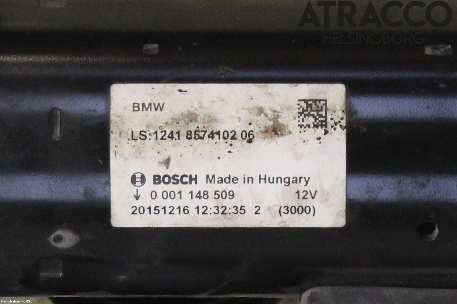 BMW X3 F25 10-17 Startmotor Diesel