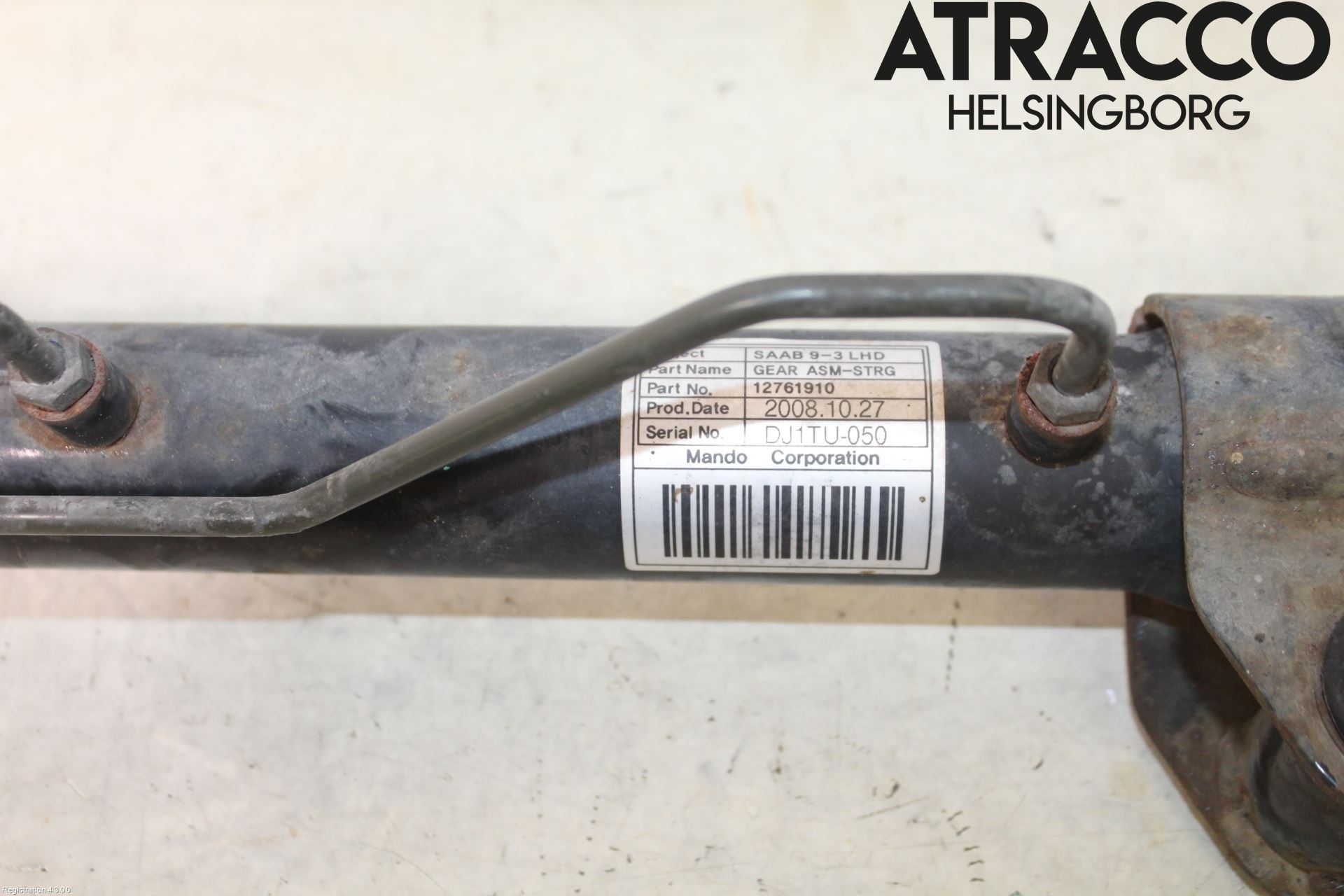Saab 9-3 VER2/VER3 08-15 Styrväxel Servo -Snäcka