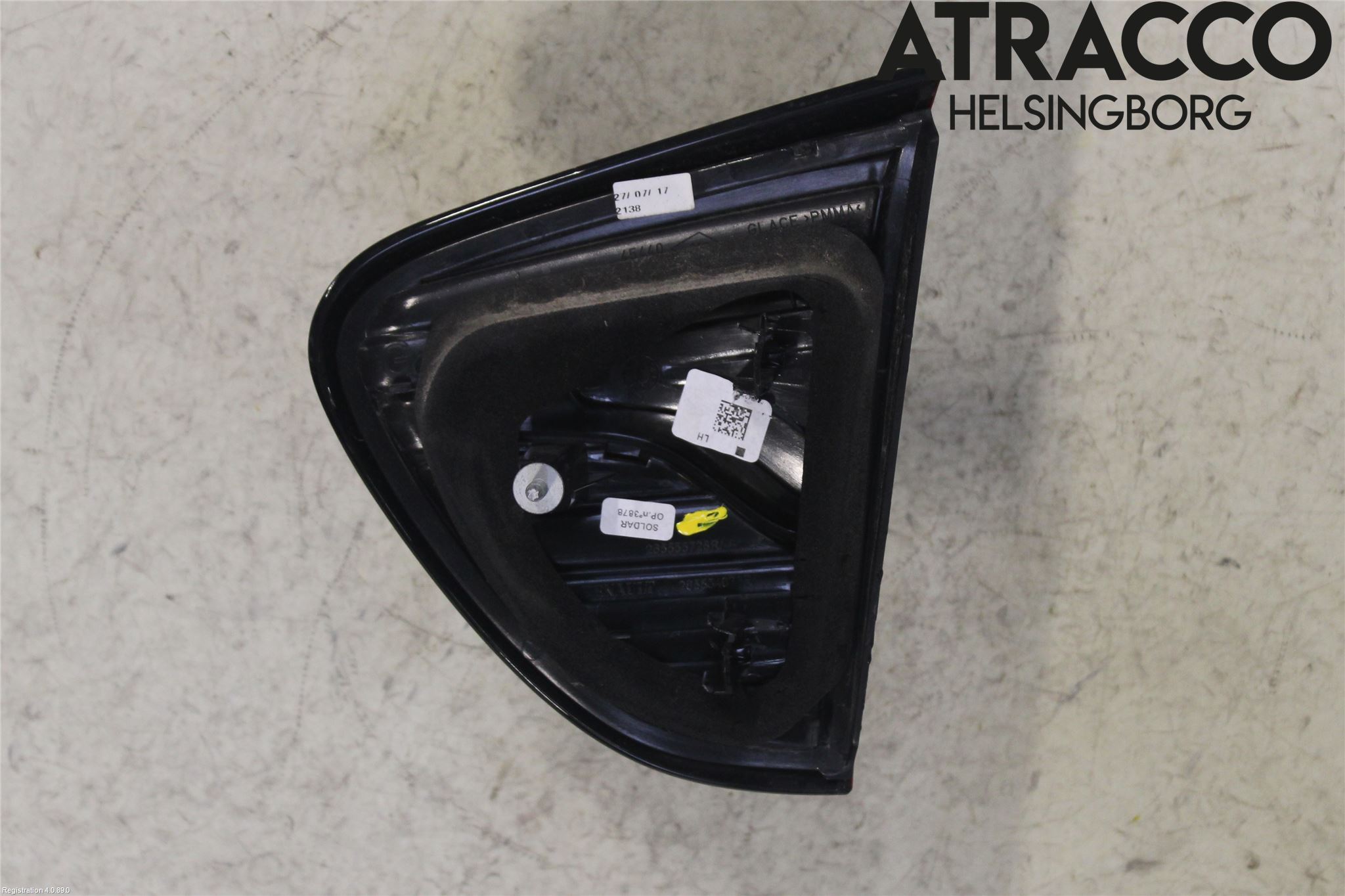 Renault CAPTUR 13-19 Bakljus Lucka Vä