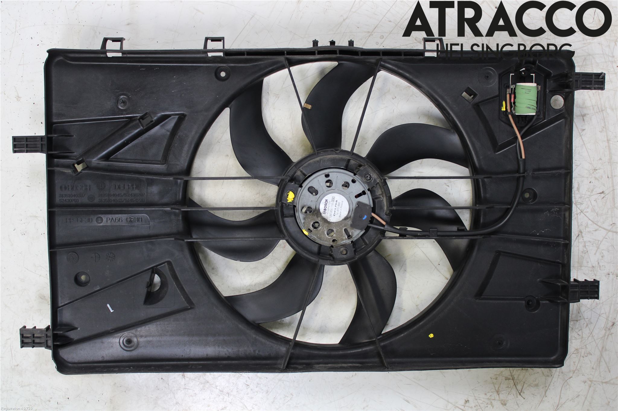 Opel ASTRA J 10-15 Kylfläkt El