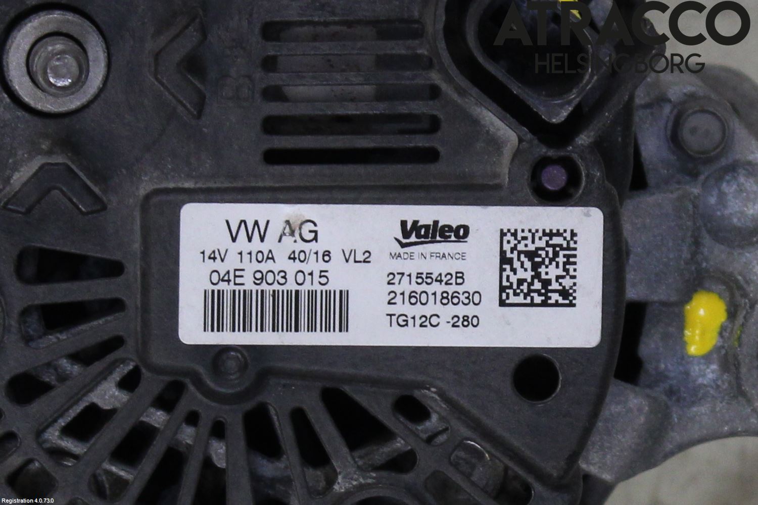 Skoda FABIA 15-21 Generator