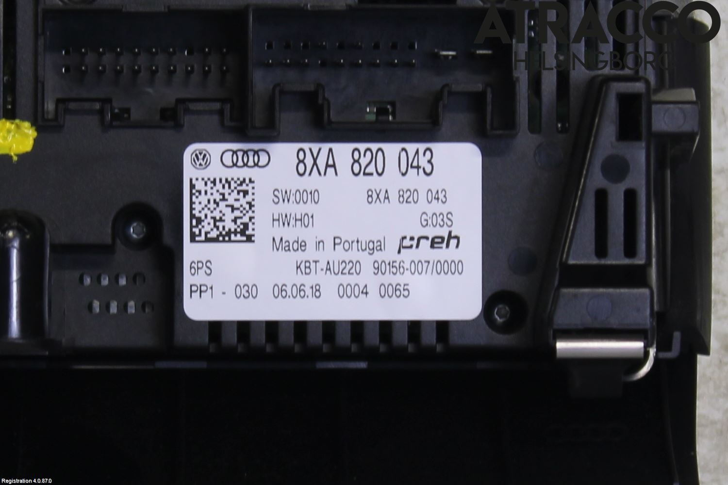 Audi A1/S1 11-18 Ac Styrenhet Ac Manöveren