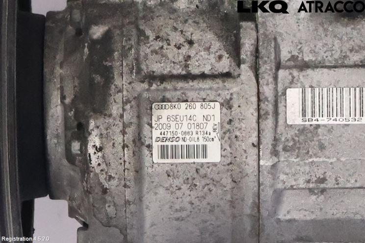 Audi Q5 09-16 Ac Kompressor