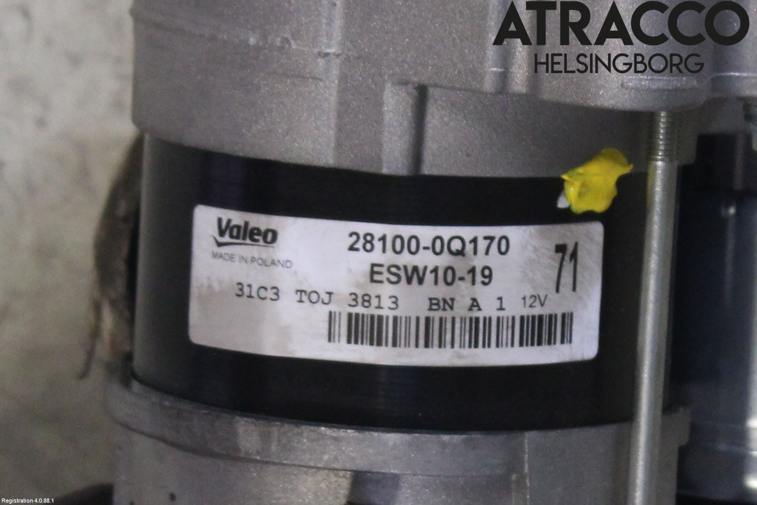 Toyota AYGO X AB70 22- Startmotor