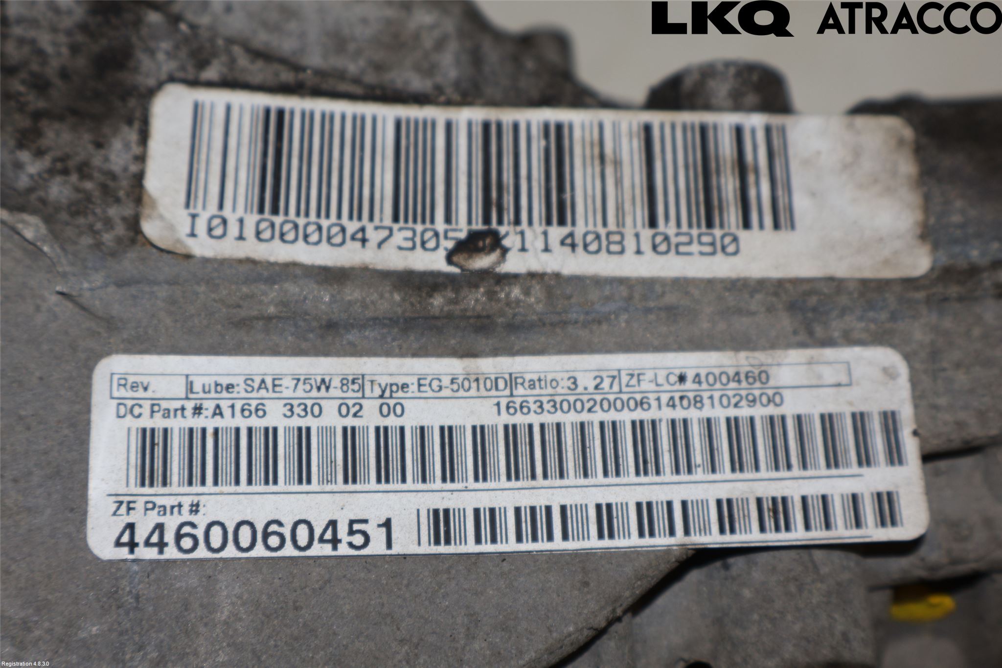 Mercedes-Benz MB ML/GLE-KLASS (W166) 12-18 Framvagn Diffrential