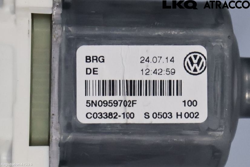 Volkswagen VW TIGUAN 07-16 Fönsterhissmotor