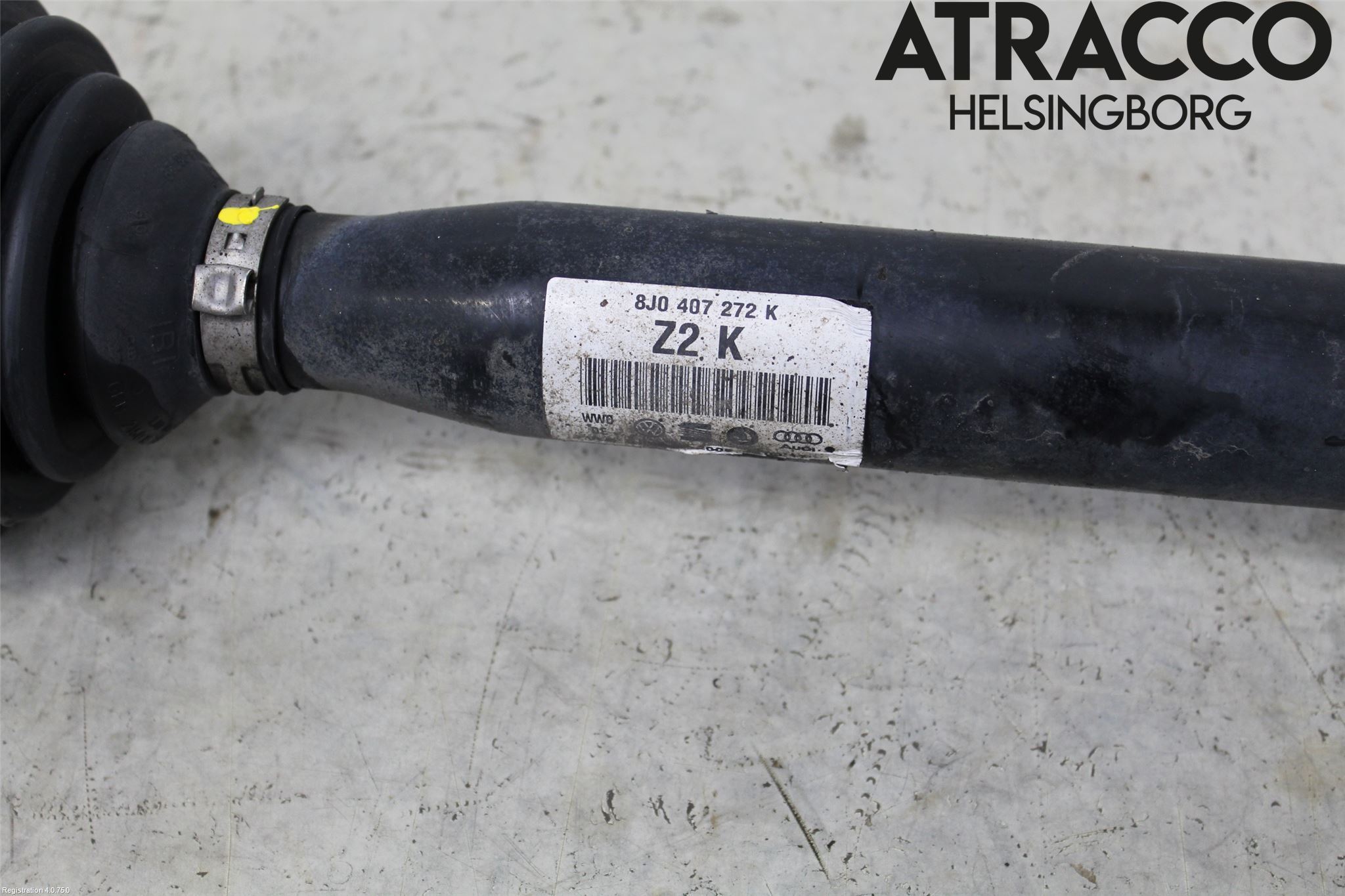 Audi TT/TTS 07-14 Drivaxel Fram Höger