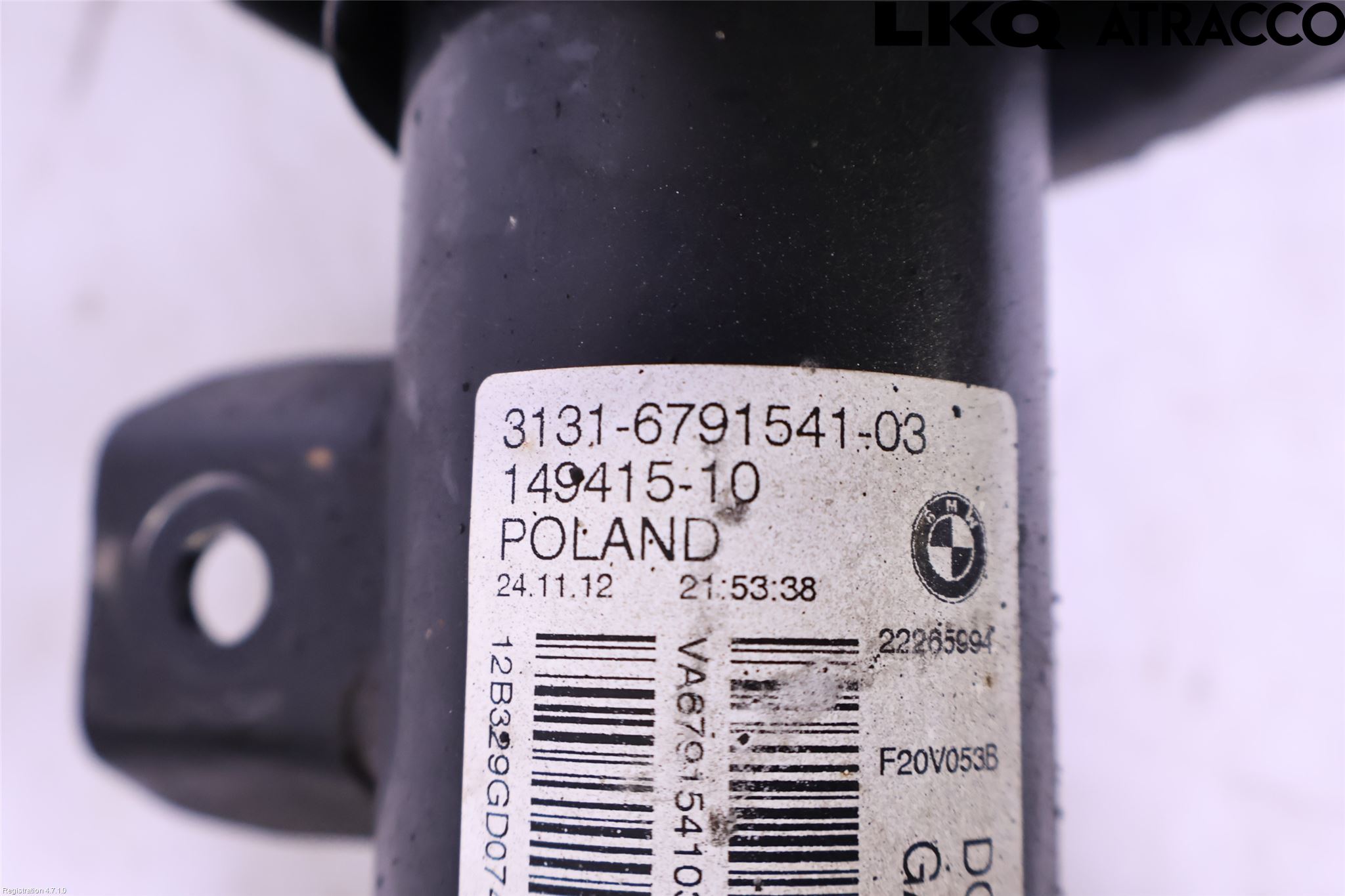 BMW 1 F20/F21 11-19 Fjäderben Fram Vänster