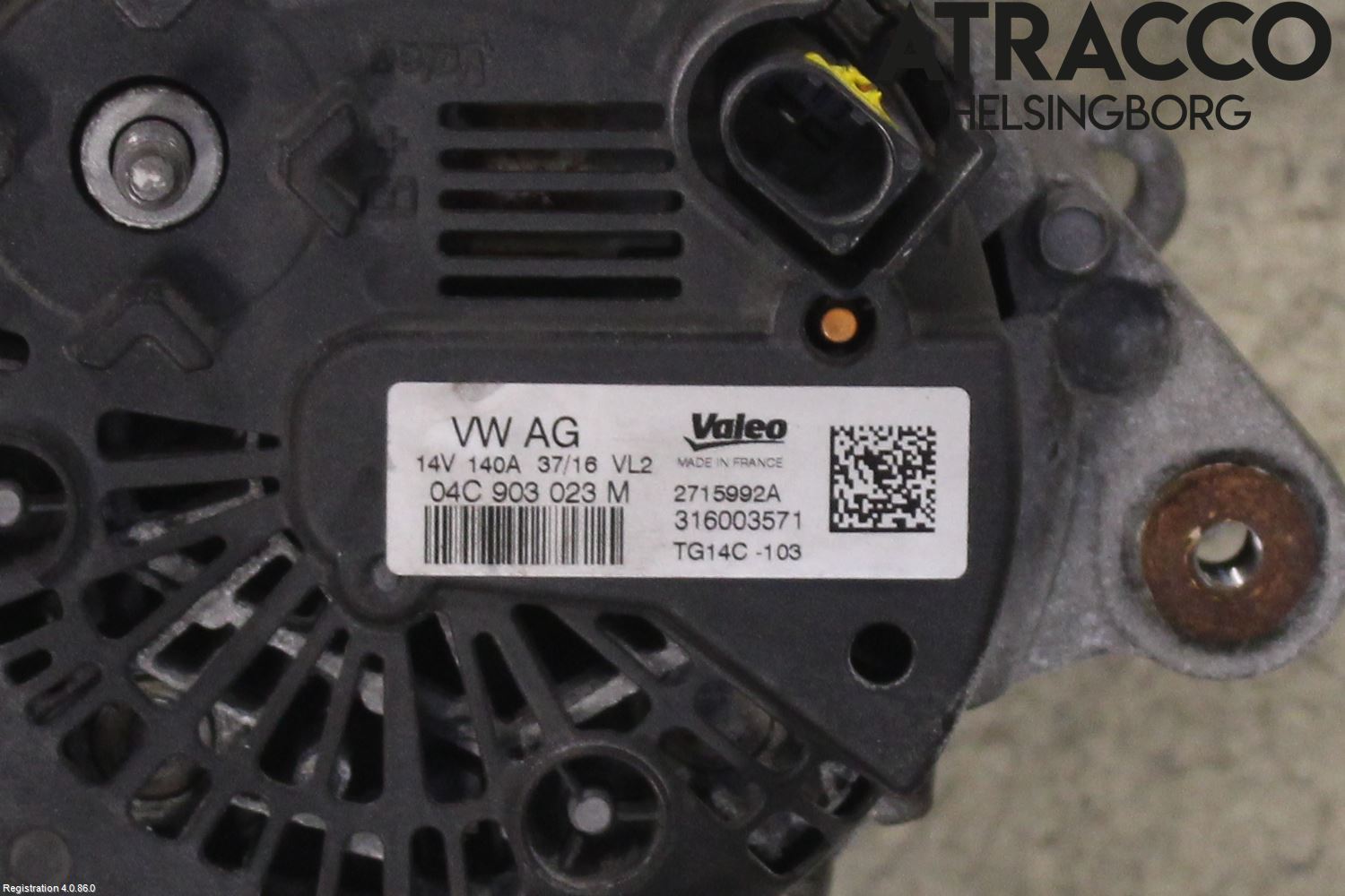 Volkswagen VW GOLF / E-GOLF VII 13-20 Generator