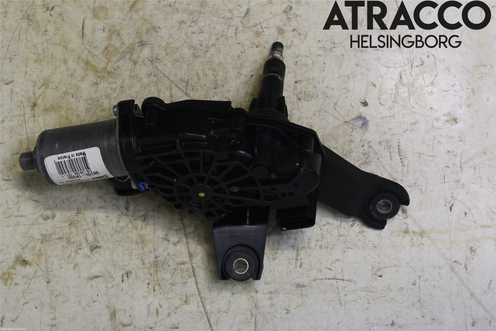 Kia VENGA 10-19 Torkarmotor Baklucka
