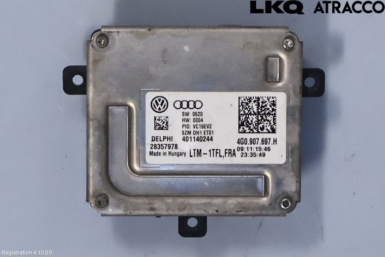 Volkswagen VW PASSAT 15-19 Styrenhet Strålkastare
