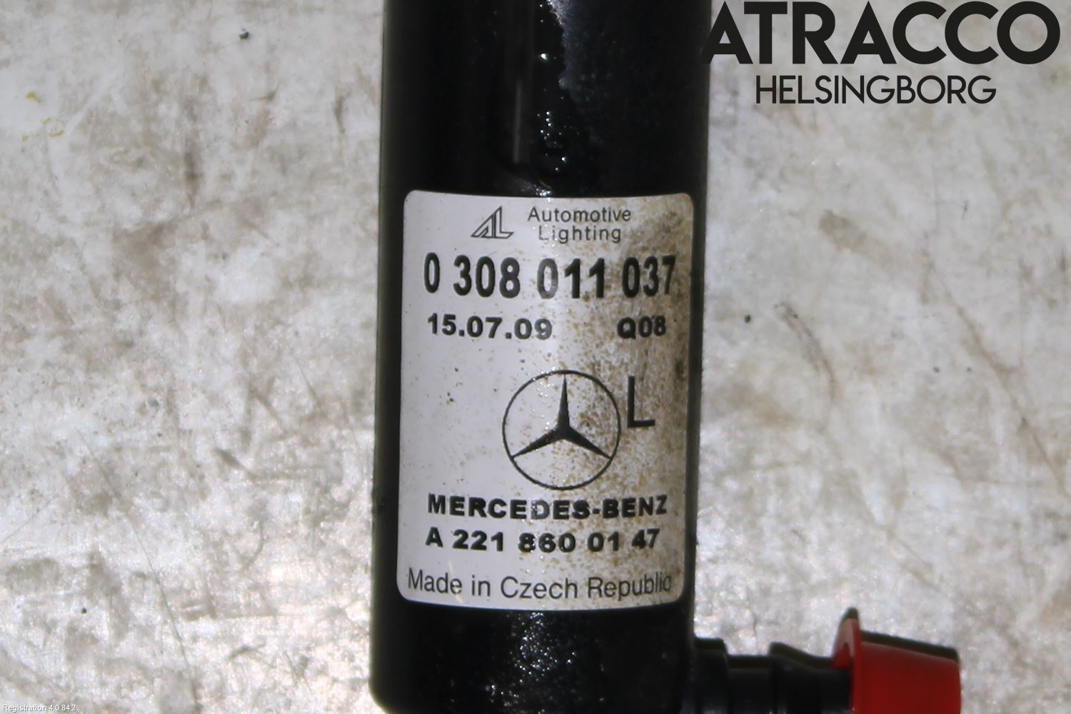 Mercedes-Benz MB S-KLASS (W221) 05-13 Spolarmunstycke Strålkastare