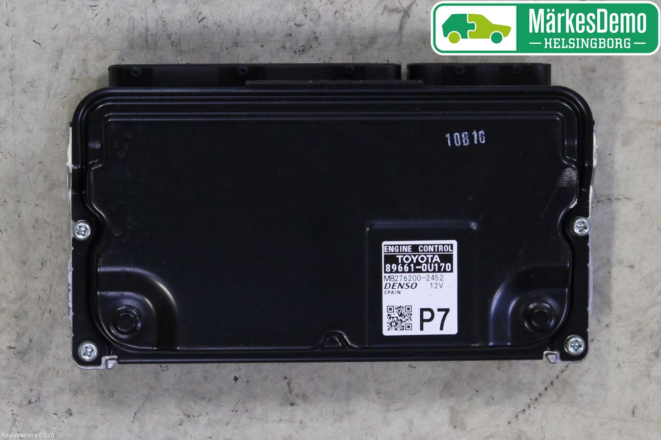 Toyota YARIS XP130 15-20 Styrenhet Insprut Bensin