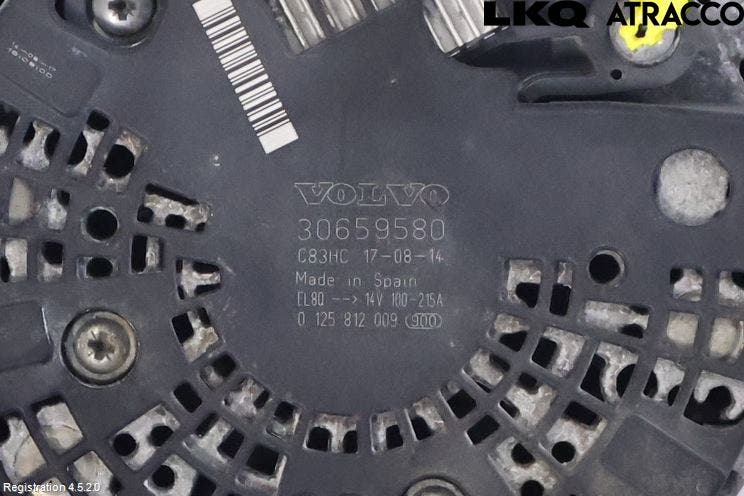 Volvo XC60 14-17 Generator