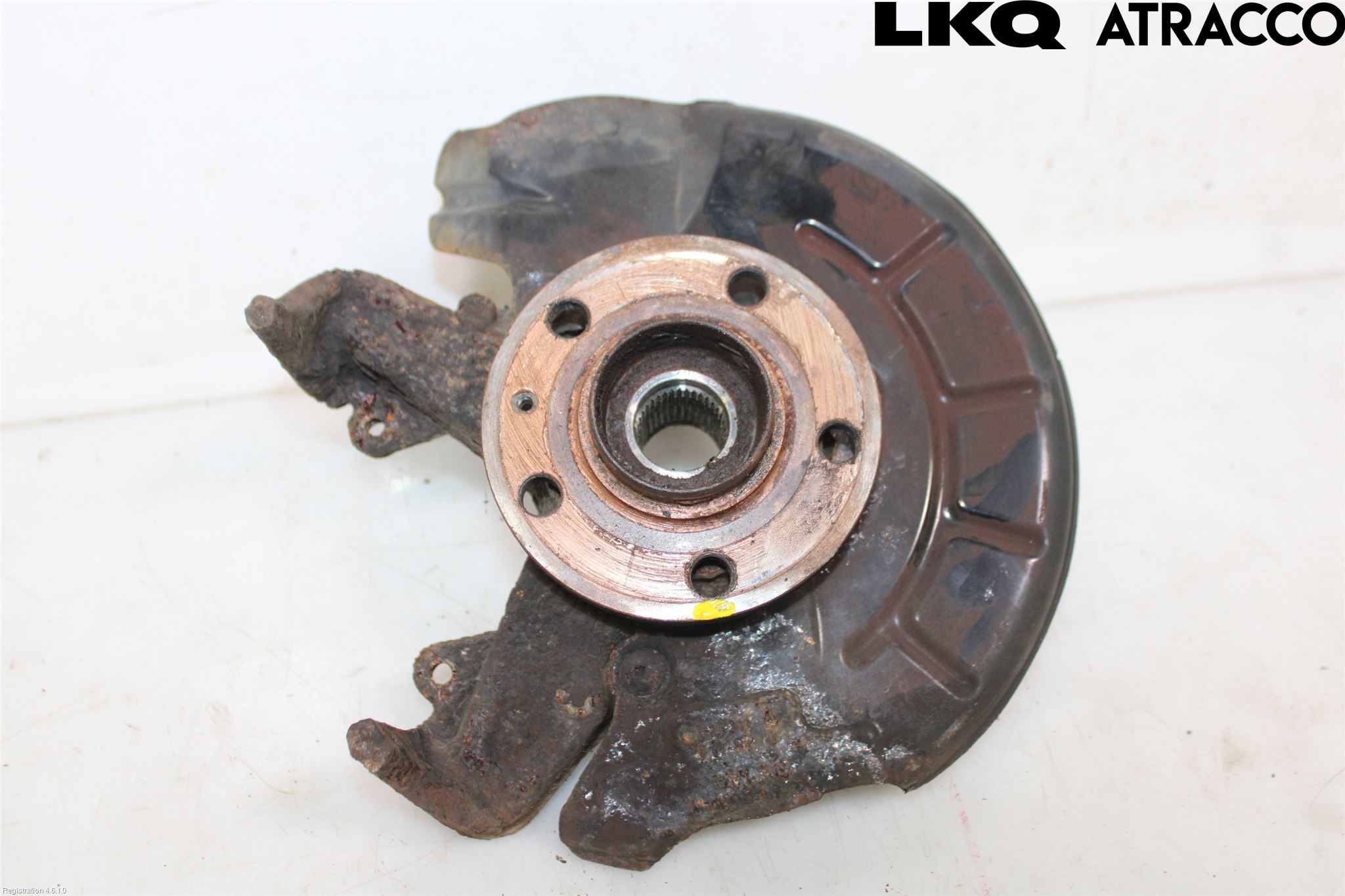 Volkswagen VW POLO 10-17 Styrspindel Lagerhus Vä