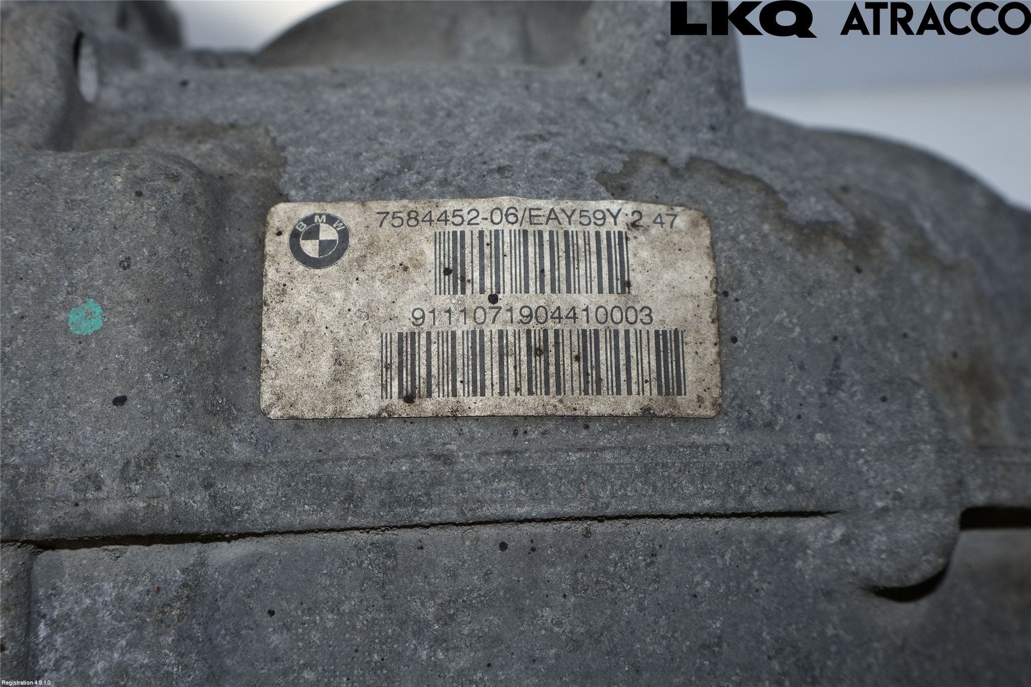 BMW 5 F10/F11/F18 09-17 Bakväxel-Diff