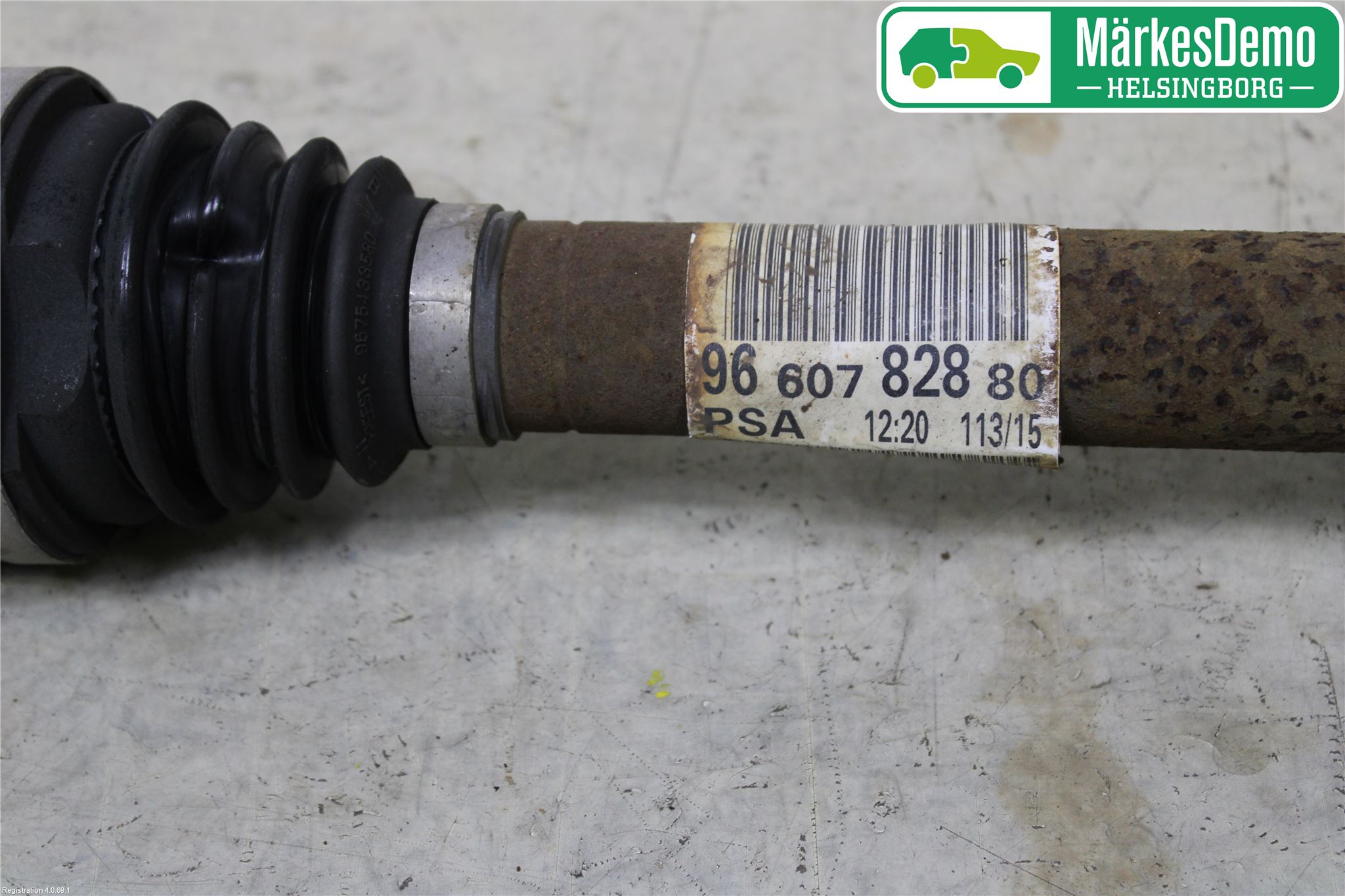 Citroen BERLINGO 08-18 Drivaxel Fram Höger