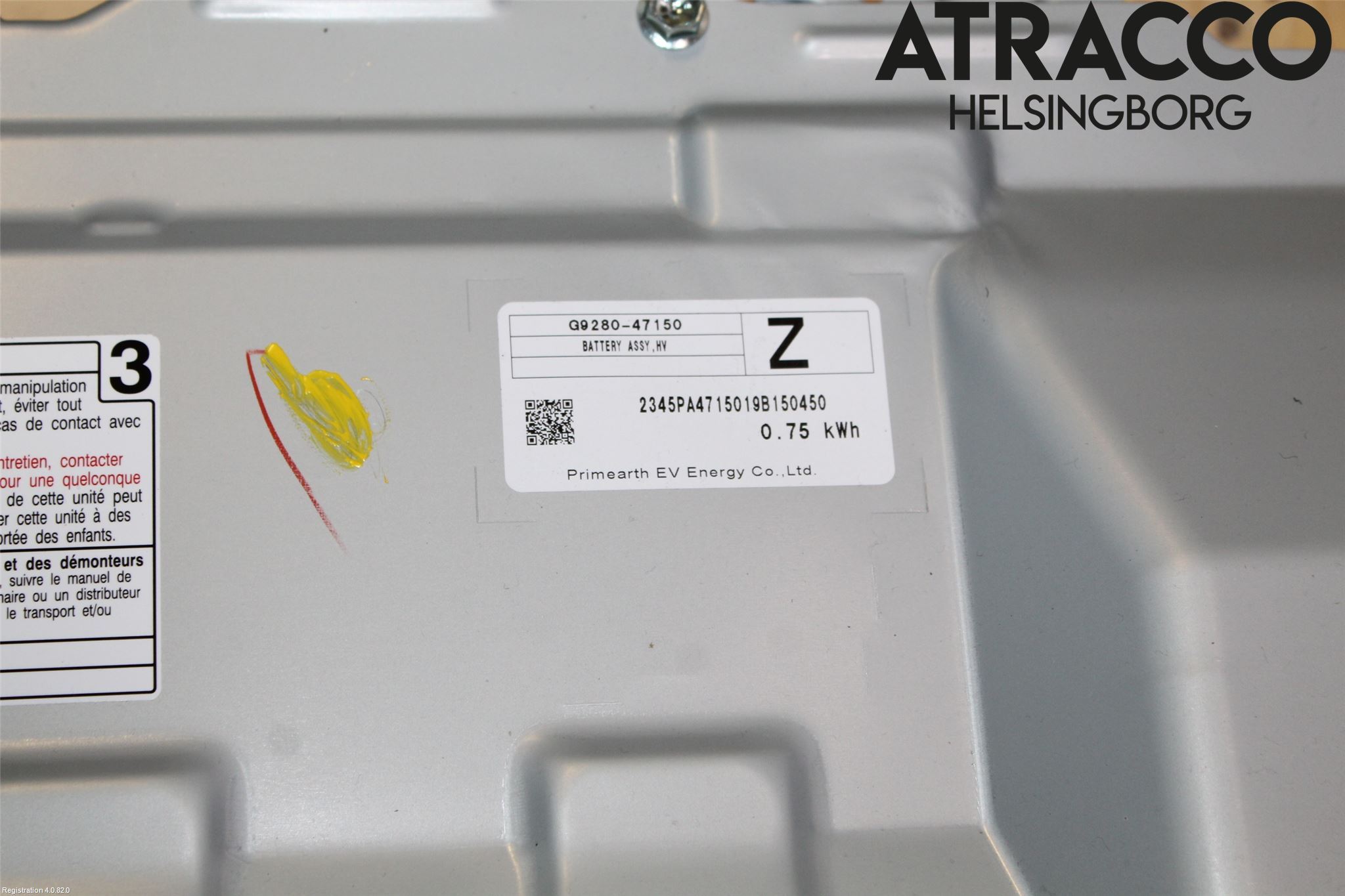 Toyota C-HR 16-23 Batteri Högspänning