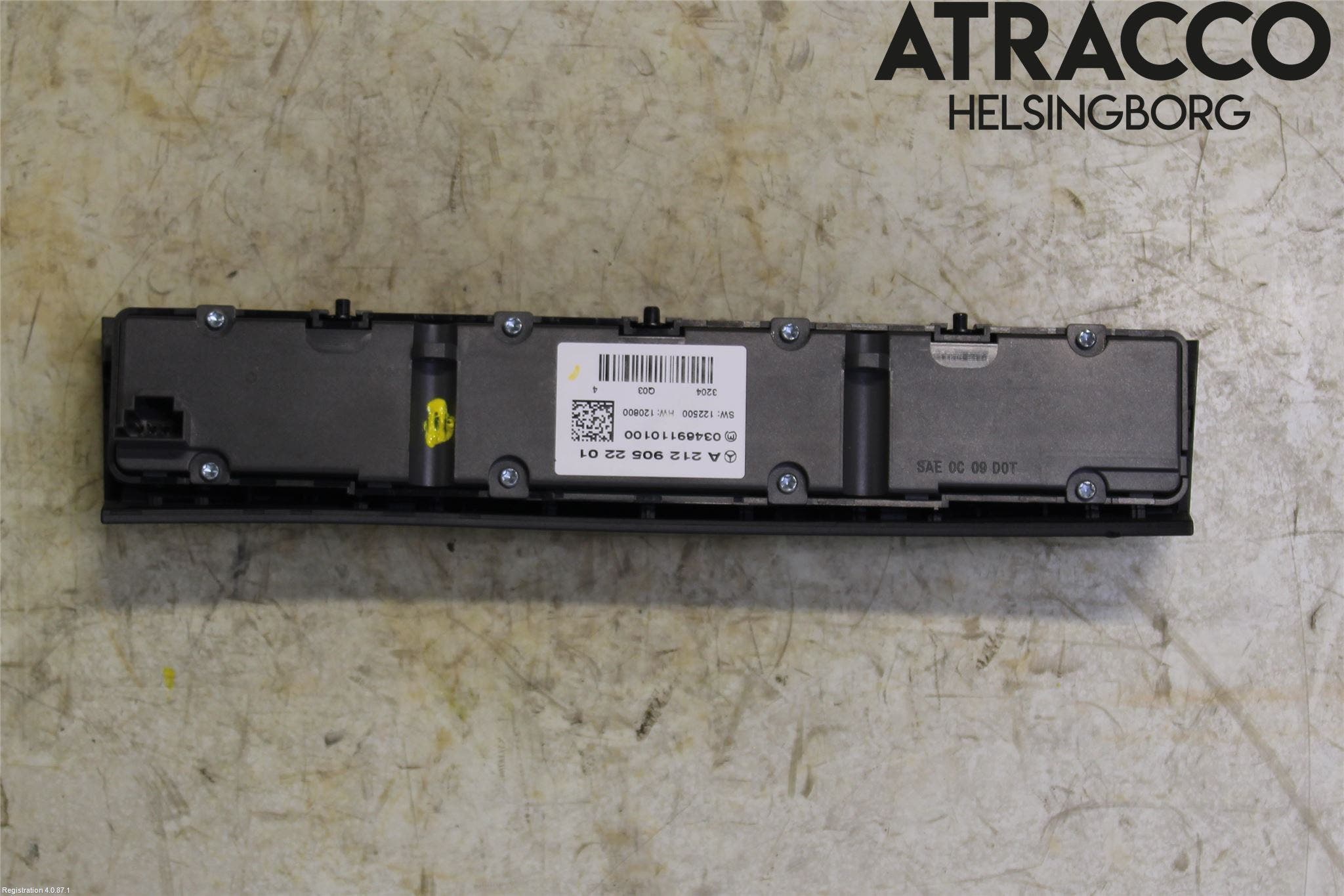 Mercedes-Benz MB E-KLASS (W212) 09-16 Strömställare Multifunktion