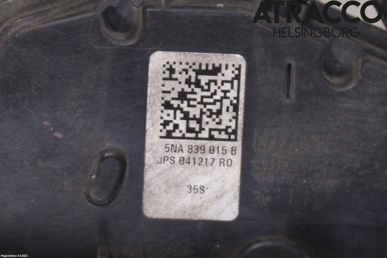 Volkswagen VW PASSAT 15-19 Centrallåsmotor Vänster