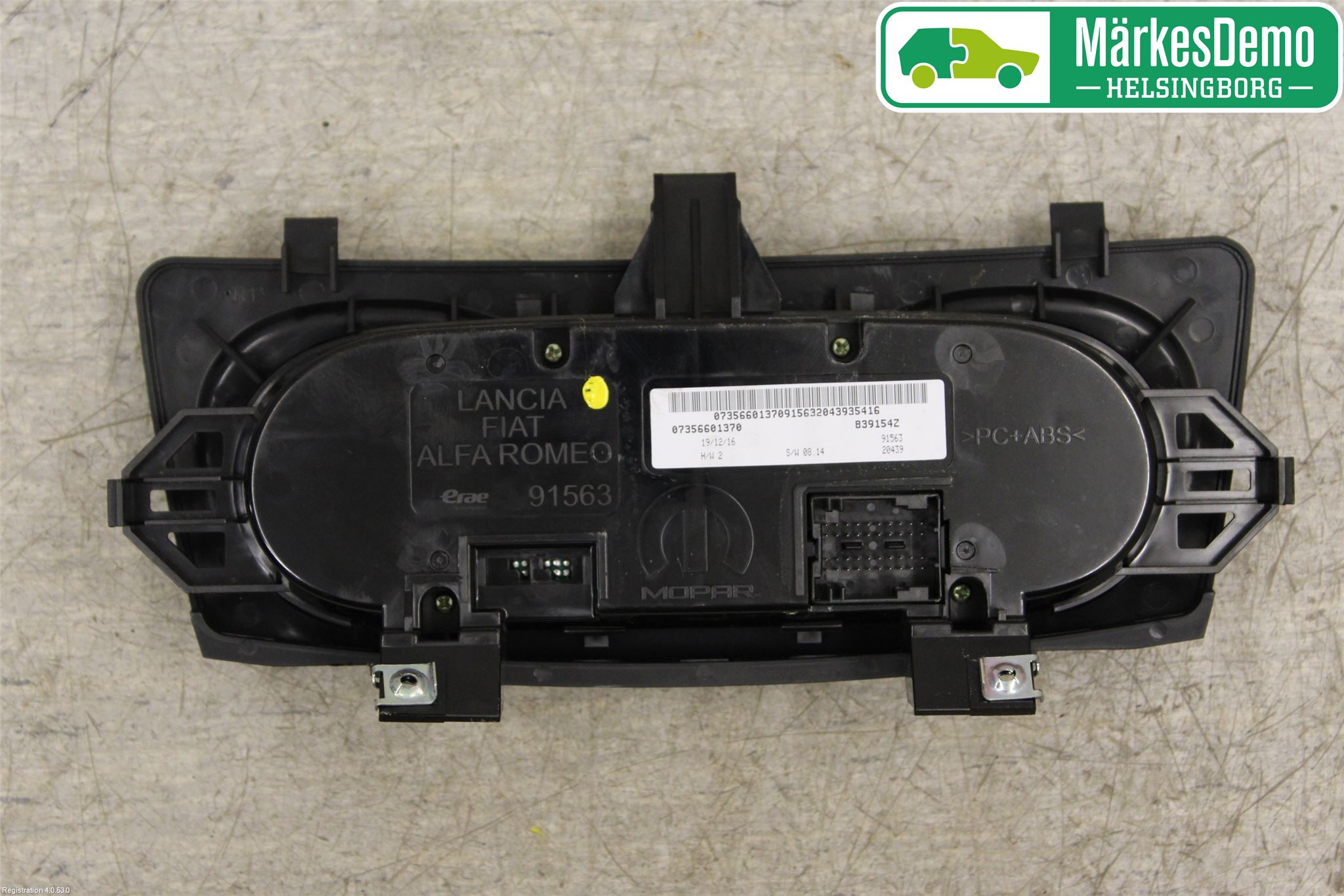 Fiat TIPO/CROSS 16- Ac Styrenhet Ac Manöveren