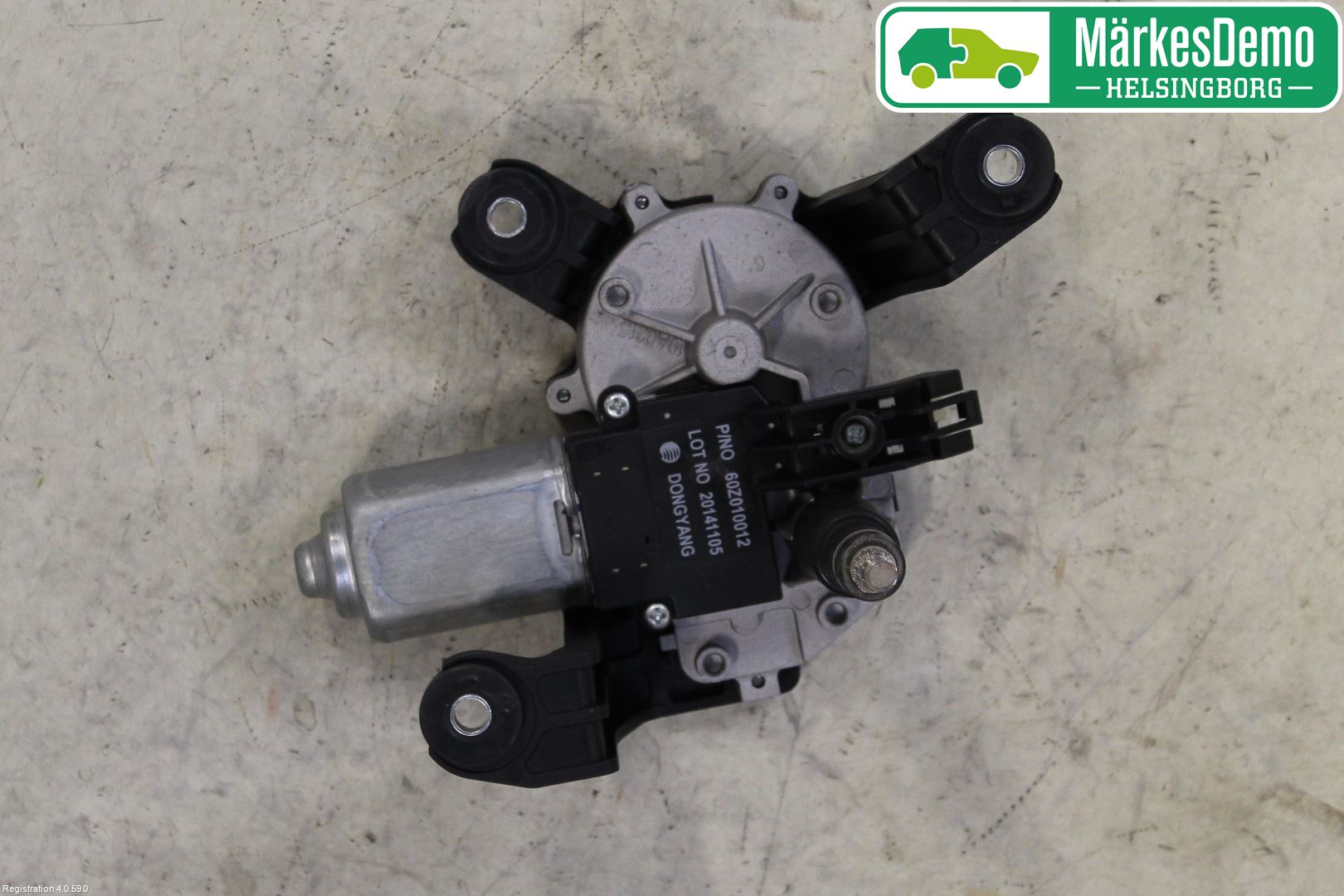 Opel ASTRA J 10-15 Torkarmotor Baklucka