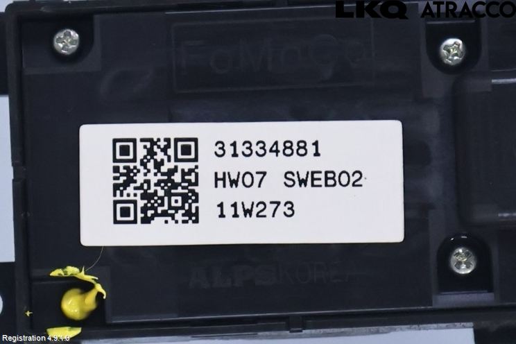 Volvo V70 08-13 Strömställare Elhiss