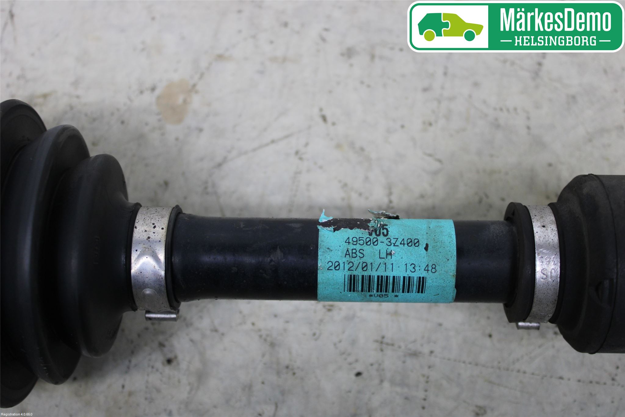 Hyundai i40 08-15 Drivaxel Fram Vänster