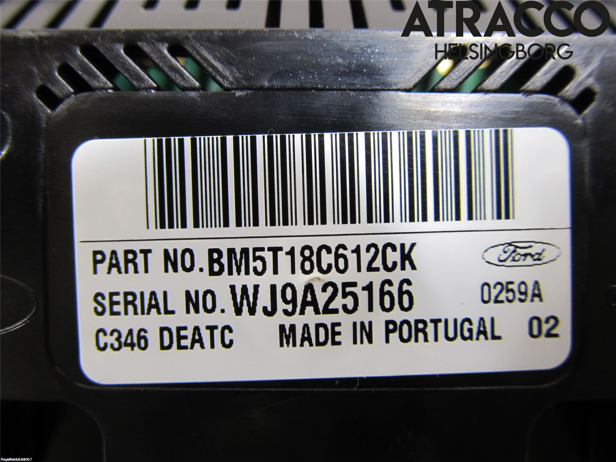 Ford FOCUS 11-14 Ac Styrenhet Ac Manöveren