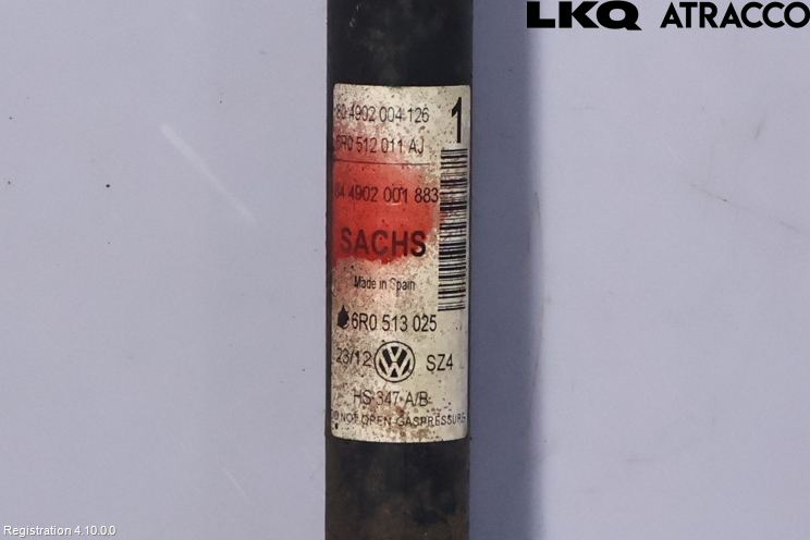 Volkswagen VW POLO 10-17 Stötdämpare Bak
