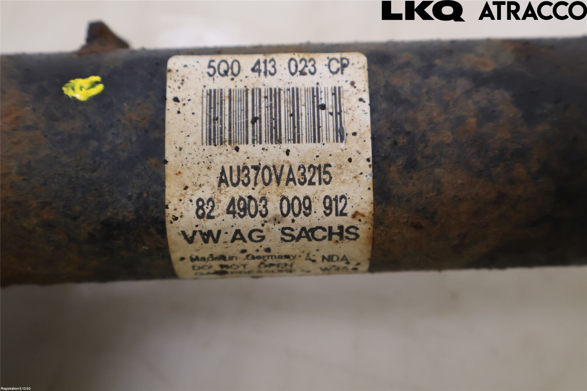 Audi A3/S3 8V 13-20 Fjäderben Fram Höger