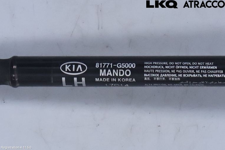 Kia NIRO (DE) 17-22 Gasfjäder Baklucka