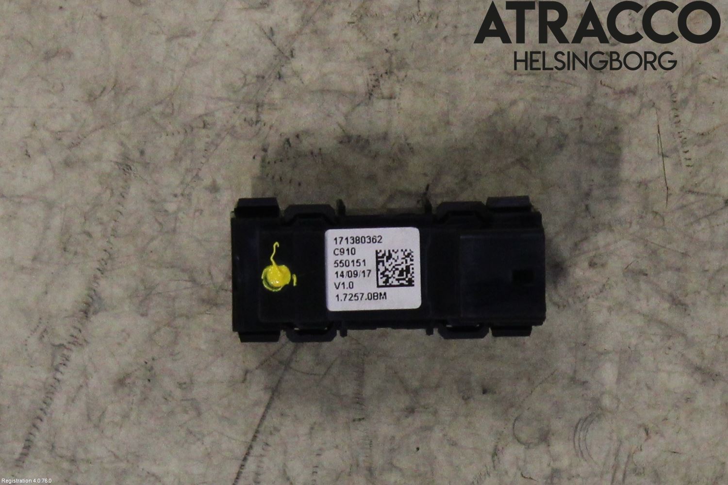 Alfa STELVIO 17- Strömställare Stolminne