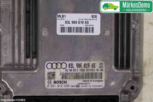 Audi Q5 09-16 Styrenhet Inspump Diesel