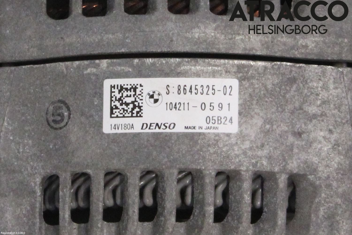 BMW 3 F30/F31/F80 12-19 Generator