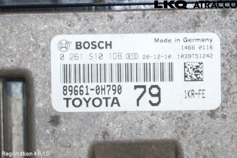 Toyota AYGO 15-21 Styrenhet Insprut Bensin