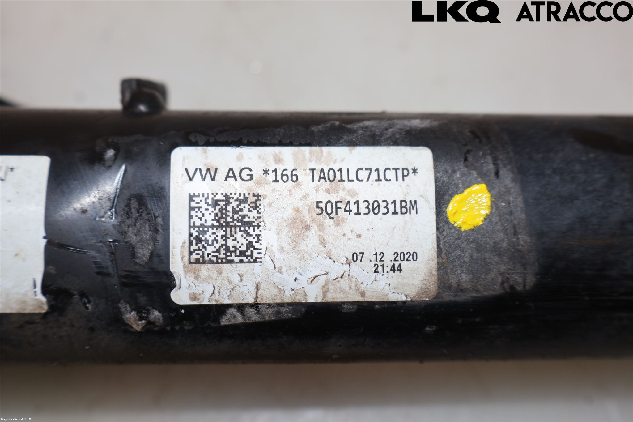 Volkswagen VW TIGUAN 16-24 Fjäderben Fram Höger