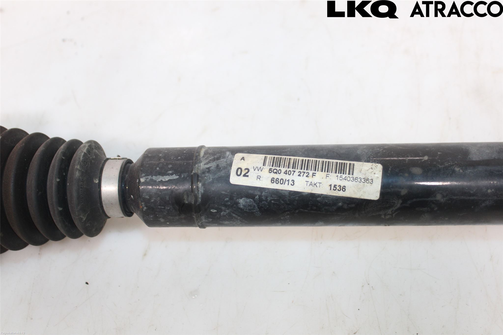 Volkswagen VW GOLF / E-GOLF VII 13-20 Drivaxel Fram Höger