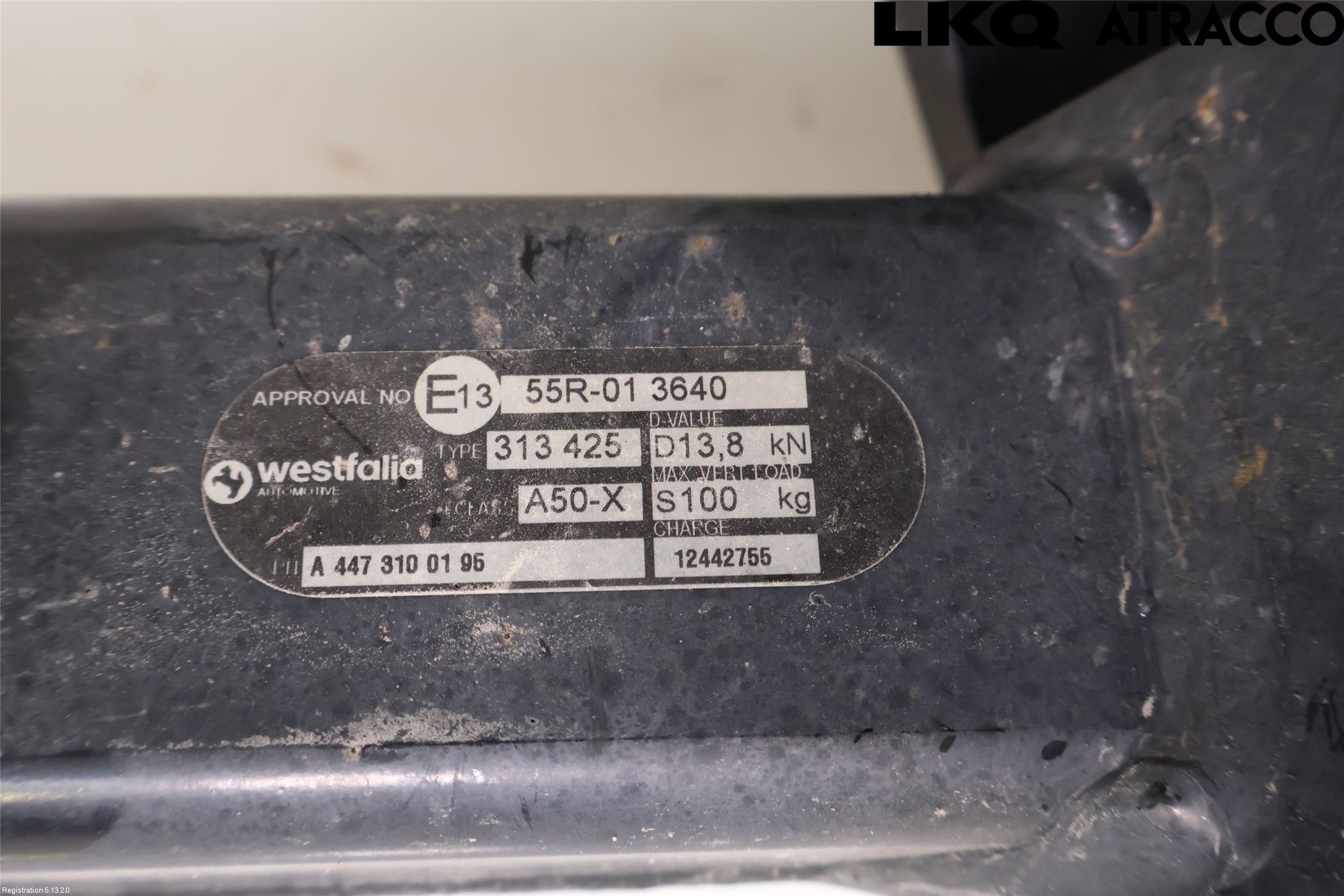 Mercedes-Benz MB VITO/V-KLASS (W640,W447,W448) 14- Dragkrok