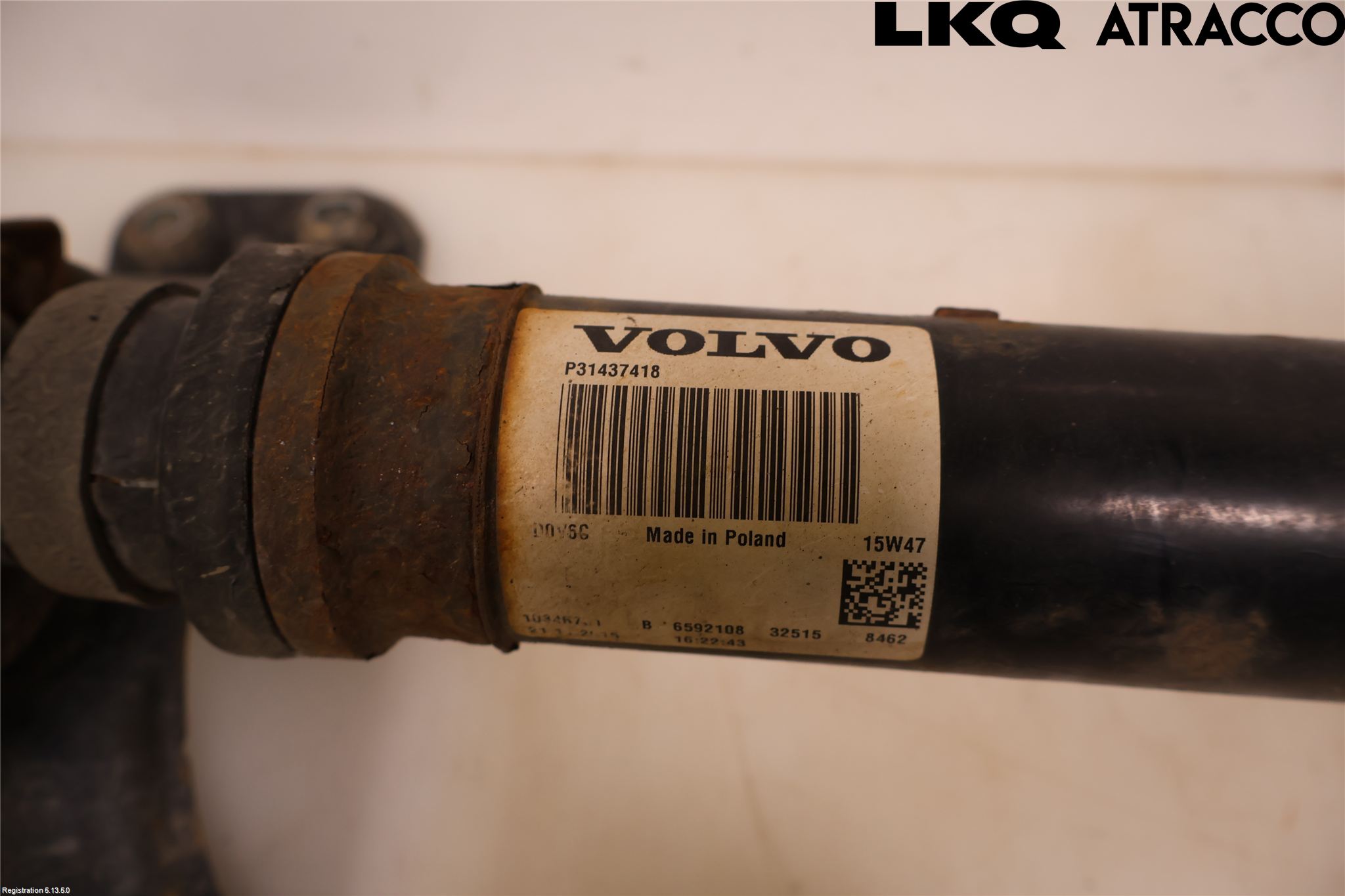Volvo XC60 14-17 Mellanaxel Komp