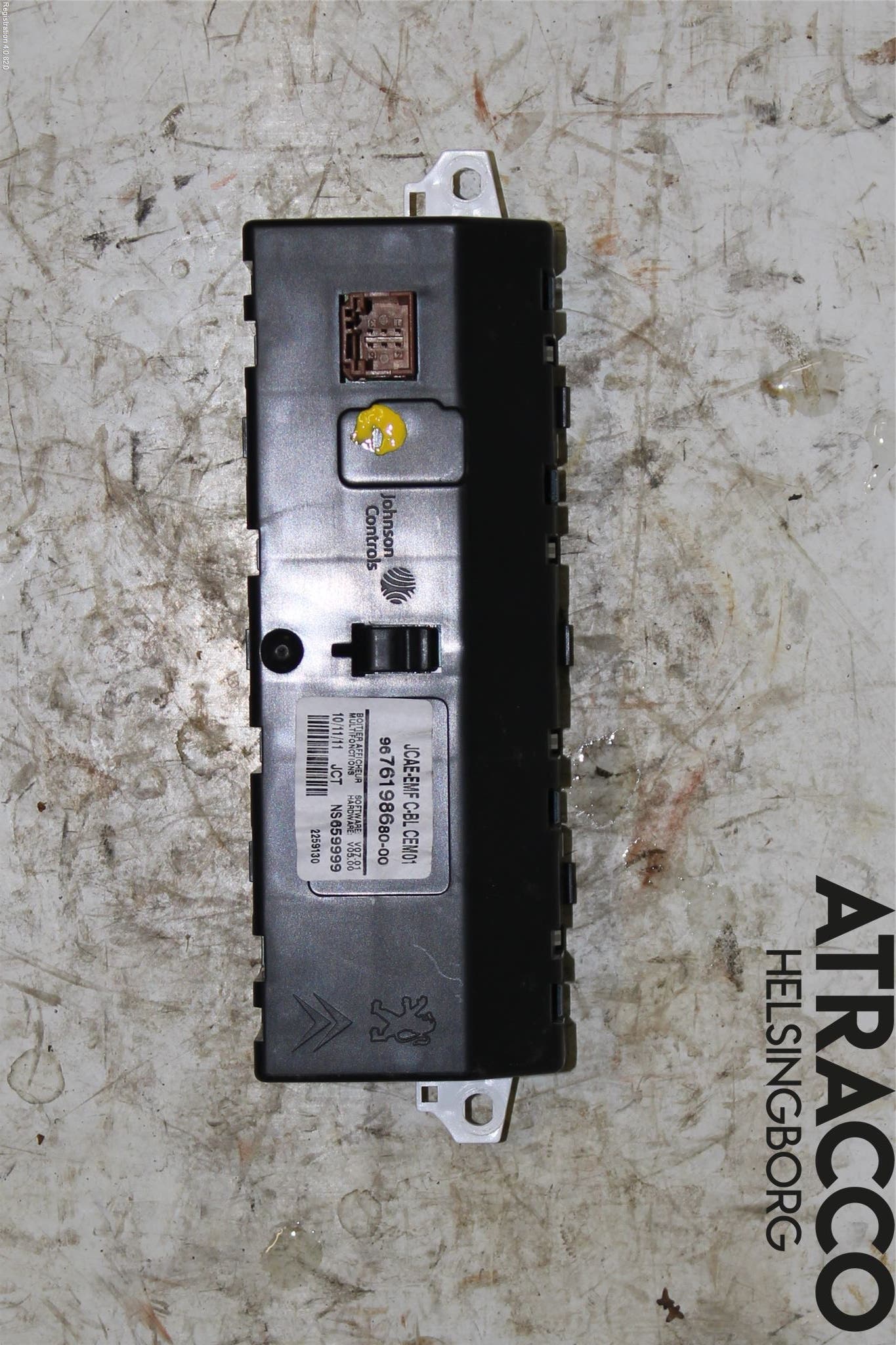 Citroen DS4 Kontrolldisplay