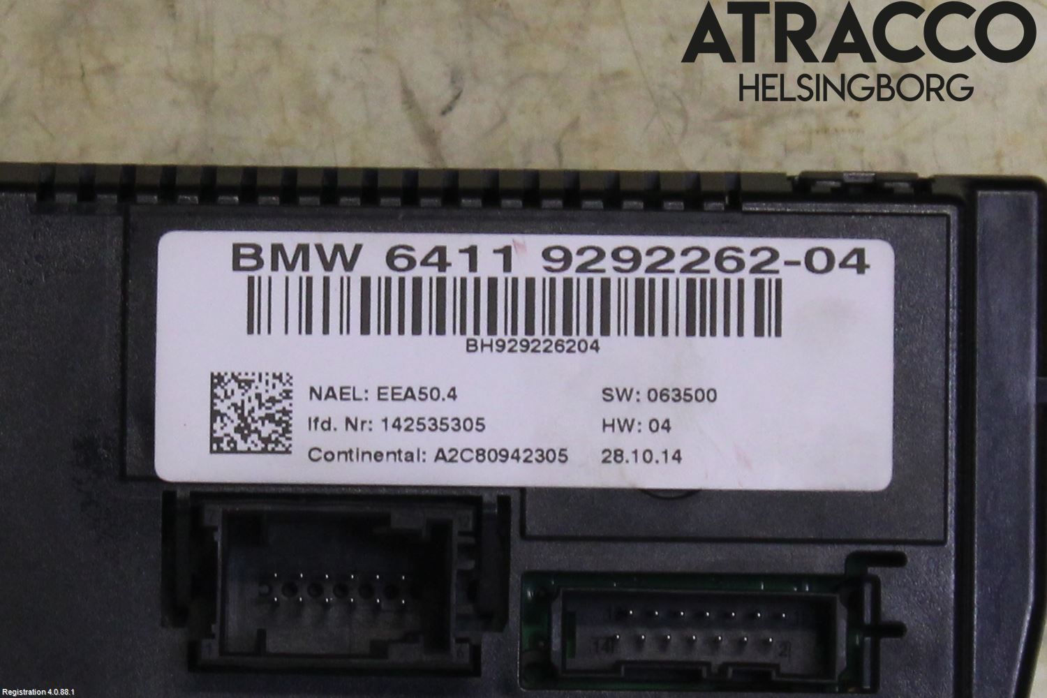 BMW X1 E84 10-15 Ac Styrenhet Ac Manöveren