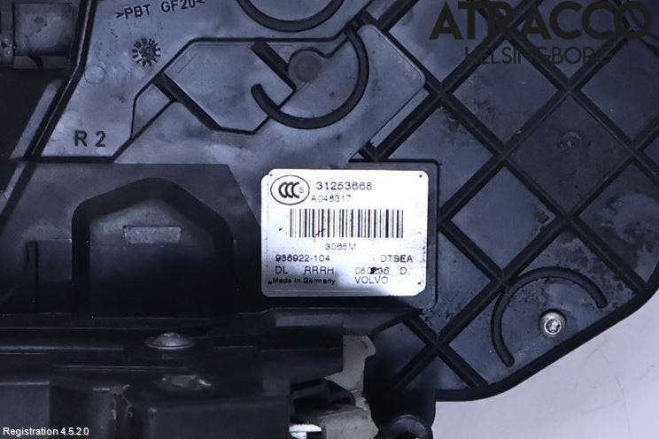 Volvo V70 08-13 Centrallåsmotor Höger