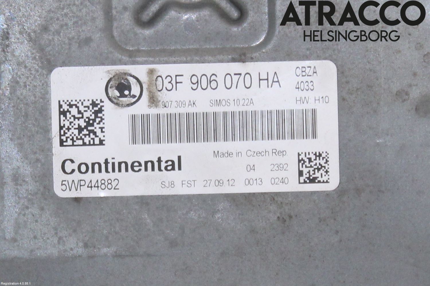 Skoda RAPID Styrenhet Insprut Bensin