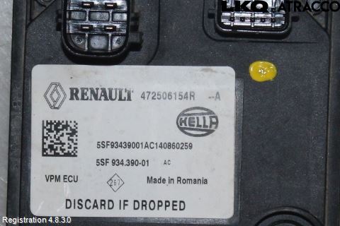 Renault KANGOO II 08-14 Styrenhet Övrigt